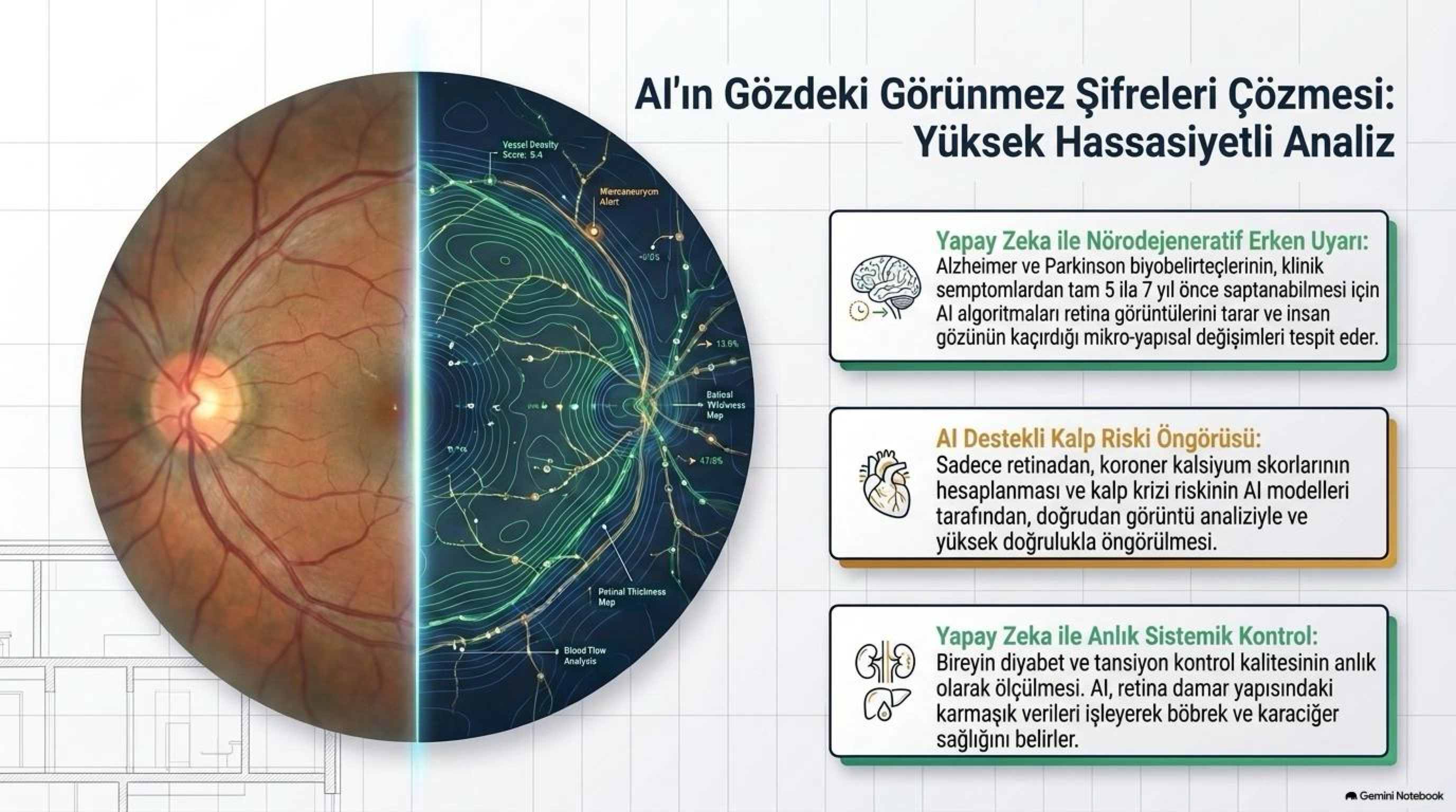 AI'ın Gözdeki Görünmez Şifreleri Çözmesi: Yüksek Hassasiyetli Analiz